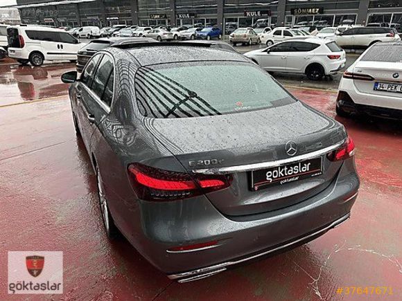 GÖKTAŞLAR'DAN 2022 MERCEDES E200d EXCLUSİVE GRİ-TABA %20KDV