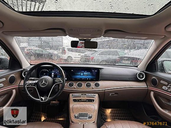 GÖKTAŞLAR'DAN 2022 MERCEDES E200d EXCLUSİVE GRİ-TABA %20KDV