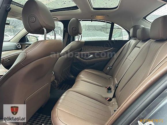 GÖKTAŞLAR'DAN 2022 MERCEDES E200d EXCLUSİVE GRİ-TABA %20KDV
