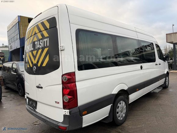 2015 VW CRAFTER 16+1 OKUL TAŞITI ORJİNAL ÇİFT KLİMA(280.000 KM)