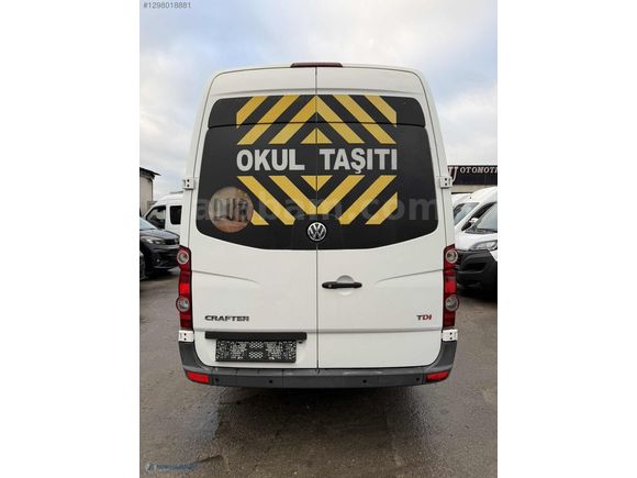 2015 VW CRAFTER 16+1 OKUL TAŞITI ORJİNAL ÇİFT KLİMA(280.000 KM)