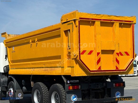 ERÇAL'DAN Scania G400'den İnme Hardox Damper Kasa