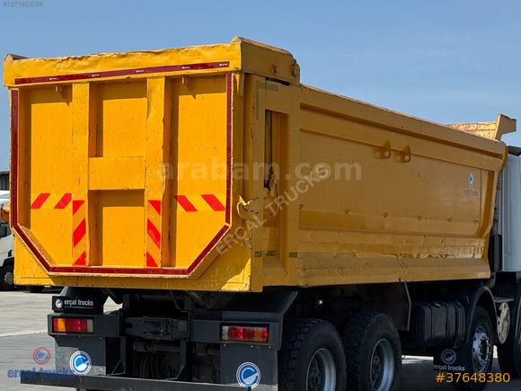 ERÇAL'DAN Scania G400'den İnme Hardox Damper Kasa