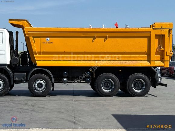 ERÇAL'DAN Scania G400'den İnme Hardox Damper Kasa