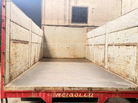 Sıfır ayarında atego 1518 saç damper kasa