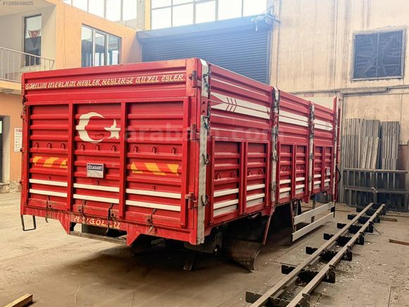 Sıfır ayarında atego 1518 saç damper kasa
