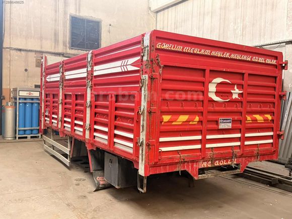 Sıfır ayarında atego 1518 saç damper kasa