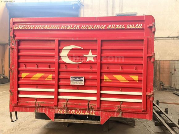 Sıfır ayarında atego 1518 saç damper kasa