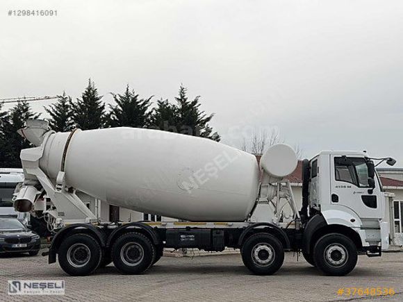 NEŞELİ'DEN 2015 MODEL CARGO 4136M TRANSMİKSER *12 M³+A/C