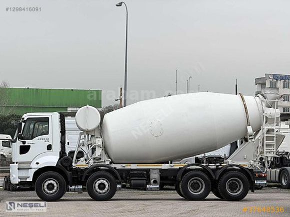 NEŞELİ'DEN 2015 MODEL CARGO 4136M TRANSMİKSER *12 M³+A/C