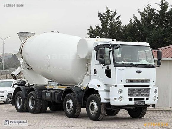NEŞELİ'DEN 2015 MODEL CARGO 4136M TRANSMİKSER *12 M³+A/C