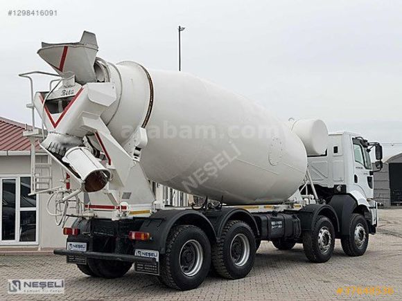 NEŞELİ'DEN 2015 MODEL CARGO 4136M TRANSMİKSER *12 M³+A/C