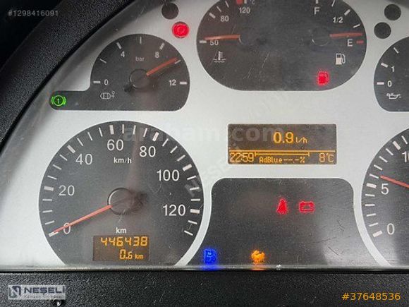 NEŞELİ'DEN 2015 MODEL CARGO 4136M TRANSMİKSER *12 M³+A/C