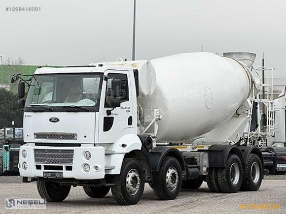 NEŞELİ'DEN 2015 MODEL CARGO 4136M TRANSMİKSER *12 M³+A/C