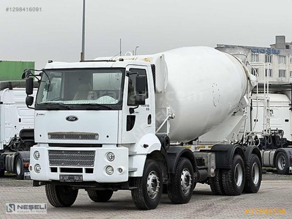 NEŞELİ'DEN 2015 MODEL CARGO 4136M TRANSMİKSER *12 M³+A/C