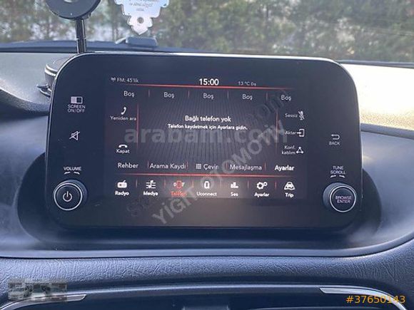 2023 MODEL EGEA 1.3 MULTİJET EASY PLUS 95 HP TABLET EKRAN