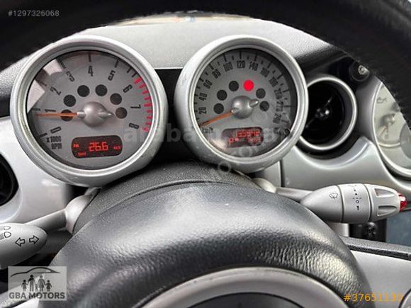 GBA MOTORS'TAN 140.000 KM'DE MINI COOPER 1.6 CABRIO OTOMATIK VTS