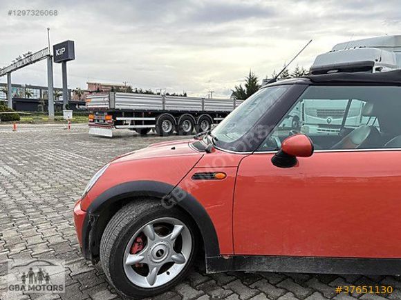 GBA MOTORS'TAN 140.000 KM'DE MINI COOPER 1.6 CABRIO OTOMATIK VTS