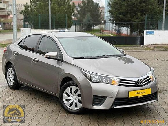 UTKU AUTO'DAN HATASIZ 2015 MODEL TOYOTA COROLLA 1.33 BENZİN+LPG