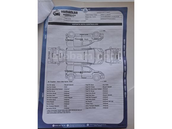 Galeriden Ford Tourneo Connect 1.8 TDCI GLX 2007 Model Bursa