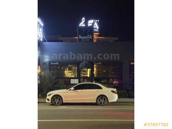 Sahibinden Mercedes - Benz C 200 BlueTEC AMG 2015 Model  patlamaz lastik edblue iptali 