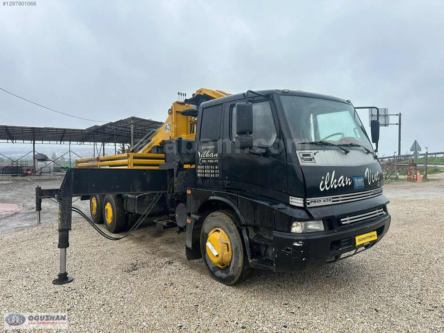 OĞUZHAN OTOMOTİV'DEN BMC PRO 620 KAYAR KASA VİNÇ 20 TON