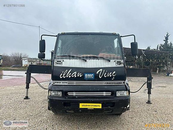 OĞUZHAN OTOMOTİV'DEN BMC PRO 620 KAYAR KASA VİNÇ 20 TON