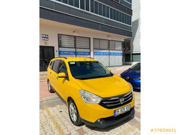 Sahibinden Dacia Lodgy 1.5 dCi Laureate 2013 Model  640.000 km Sarı