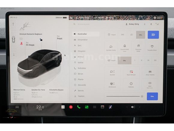 2025 TESLA MODEL Y STANDART JUNİPER FULL PPF HATASIZ