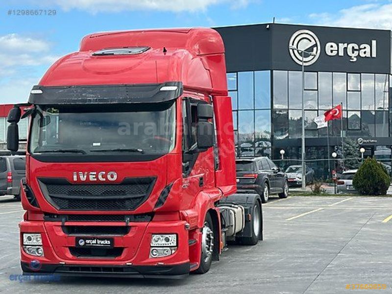 ERÇAL*2.89 KREDİ İMKANI*2015 İVECO 460/OTO-AC-ÇİFT DEPO-MİDİLLİ