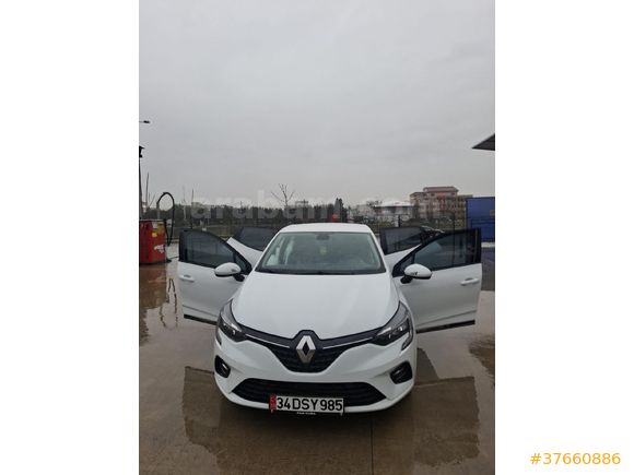 Sahibinden Renault Clio 1.3 TCe Touch 2020 Model İstanbul 53.000 km Beyaz