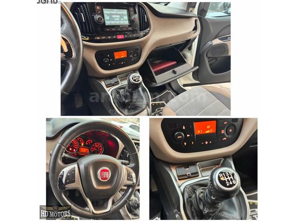 2015 MODEL DOBLO 1.6 MJET PREMİO PLUS OTOMOBİL RUHSATLI 2 YILLIK