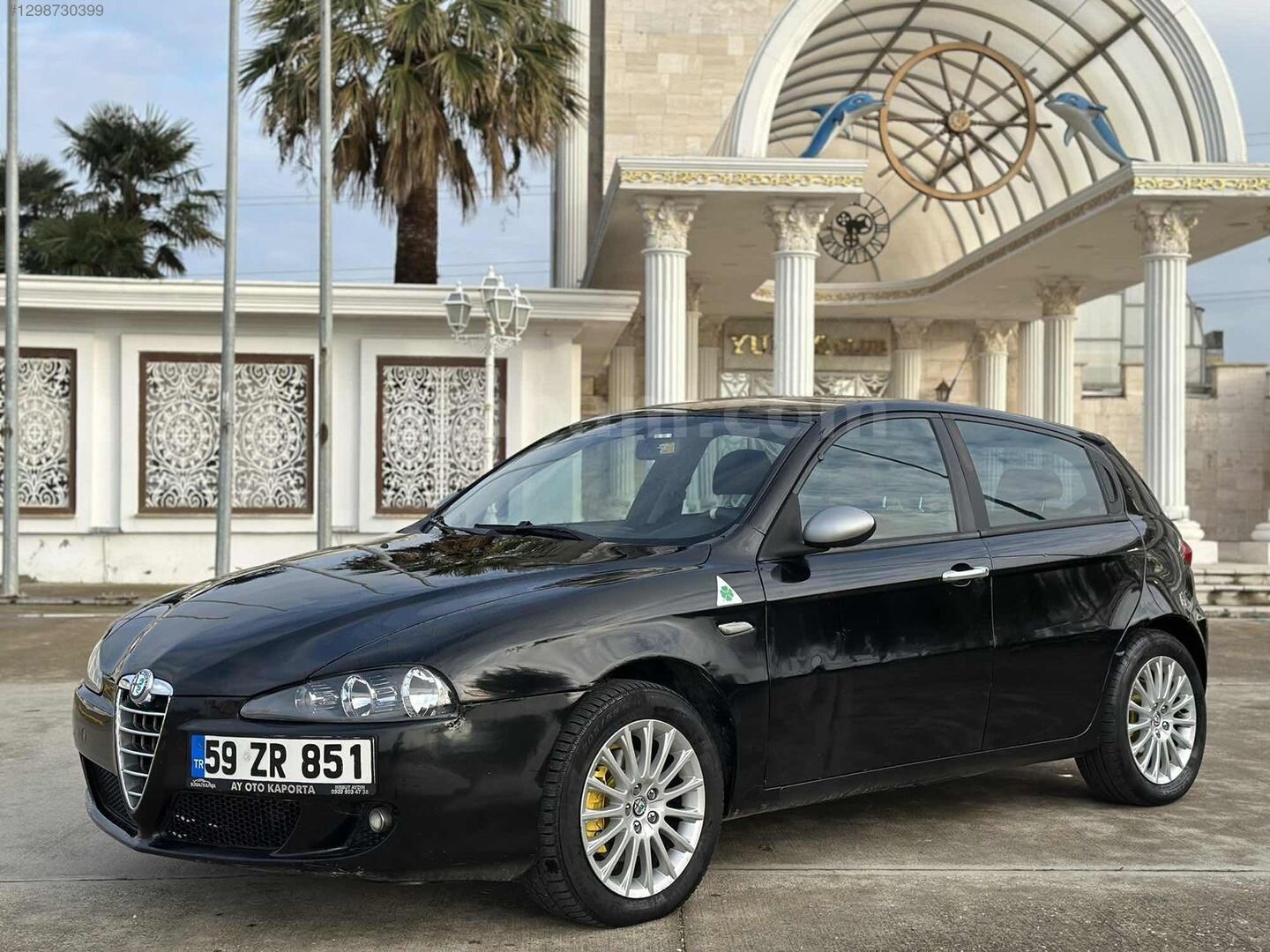 Galeriden Alfa Romeo 147 1.6 TS Distinctive 2006 Model Bursa 243.000 km Siyah 2