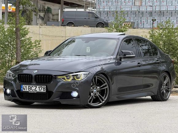 2014 BMW 3.20 İED SPORTLİNE-RECARO İÇ SİYAH DIŞ M KASA DEĞİŞENZ