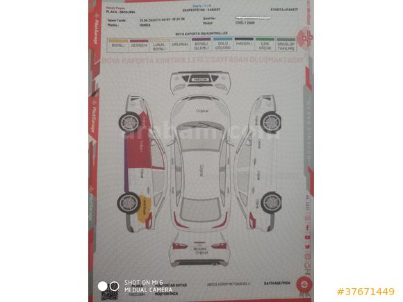 Memurdan Honda Civic 1.6 i-VTEC Dream 2008 Model