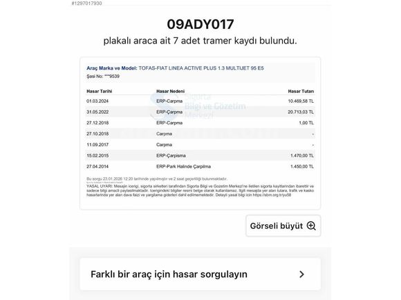GALERİ FATİH 2013 1.3 M.JET EURO5 LINEA ACTIVE PLUS BAKIMLI
