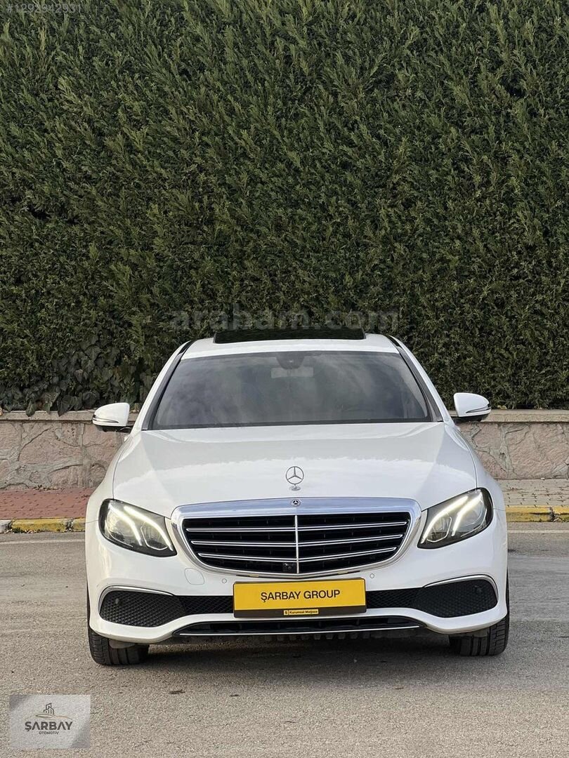 Galeriden Mercedes - Benz E 180 Exclusive 2017 Model Uşak 182.000 km Beyaz 1