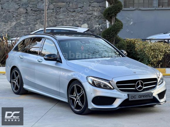 *DC GARAJ*C200D ESTATE AMG/2018/159KM/ÖZEL RNK/ÇİFT HAFIZA/E.BGJ