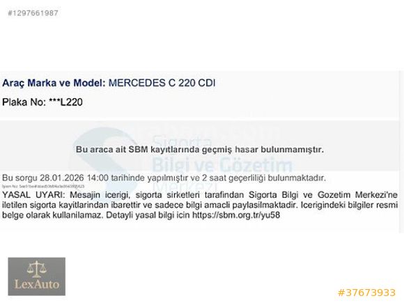 ''LexAUTO" 2000 MERCEDES C220 SW OTOMATİK ELEGANCE SELECTİON