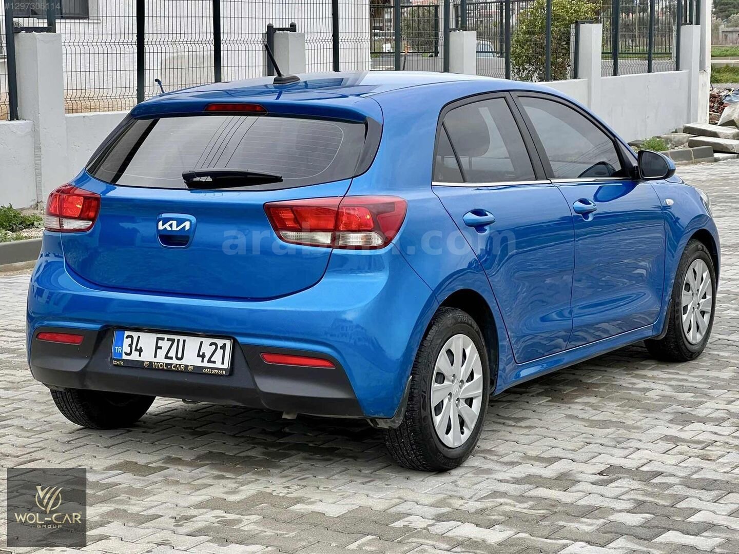 WOL - CAR'dan 2022 MODEL KİA RİO OTOMATİK / ÖZEL LANSMAN RENK // 6