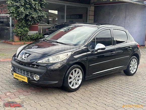 2009 PEUGEOT 207 1.6 VTI DYNAMİC TAM OTOMATİK VİTES SUNROOFLU