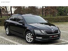 VEİS OTOMOTİV'DEN SKODA OCTAVİA STYLE 1.6 CAM TAVAN 2017 BAKIMLI