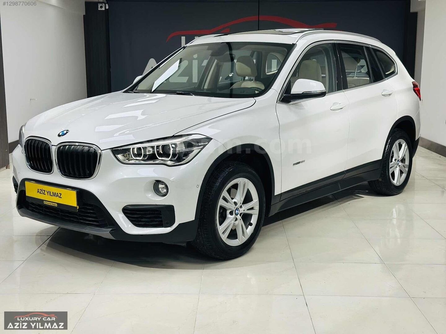 AZİZ YILMAZ'DAN 1.8İ XLİNE BMW TR'DE TEK 35***KM SEDEFLİ BEYAZ 5