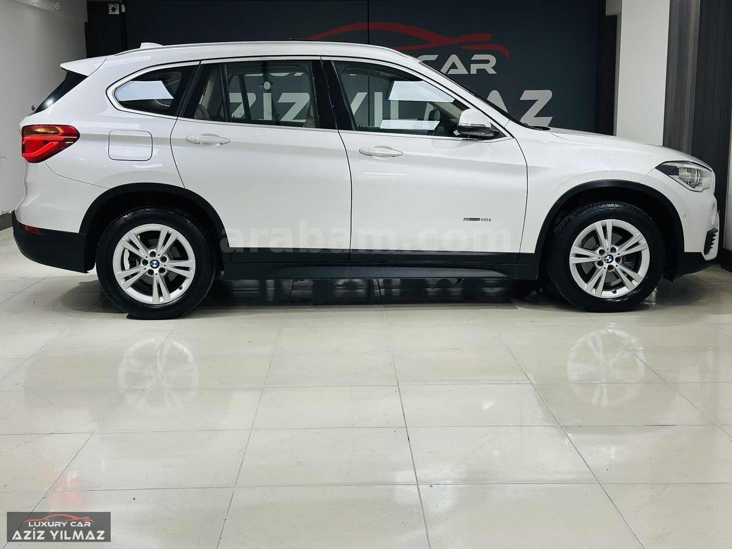 AZİZ YILMAZ'DAN 1.8İ XLİNE BMW TR'DE TEK 35***KM SEDEFLİ BEYAZ 7