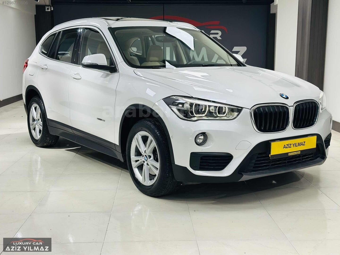 AZİZ YILMAZ'DAN 1.8İ XLİNE BMW TR'DE TEK 35***KM SEDEFLİ BEYAZ 2
