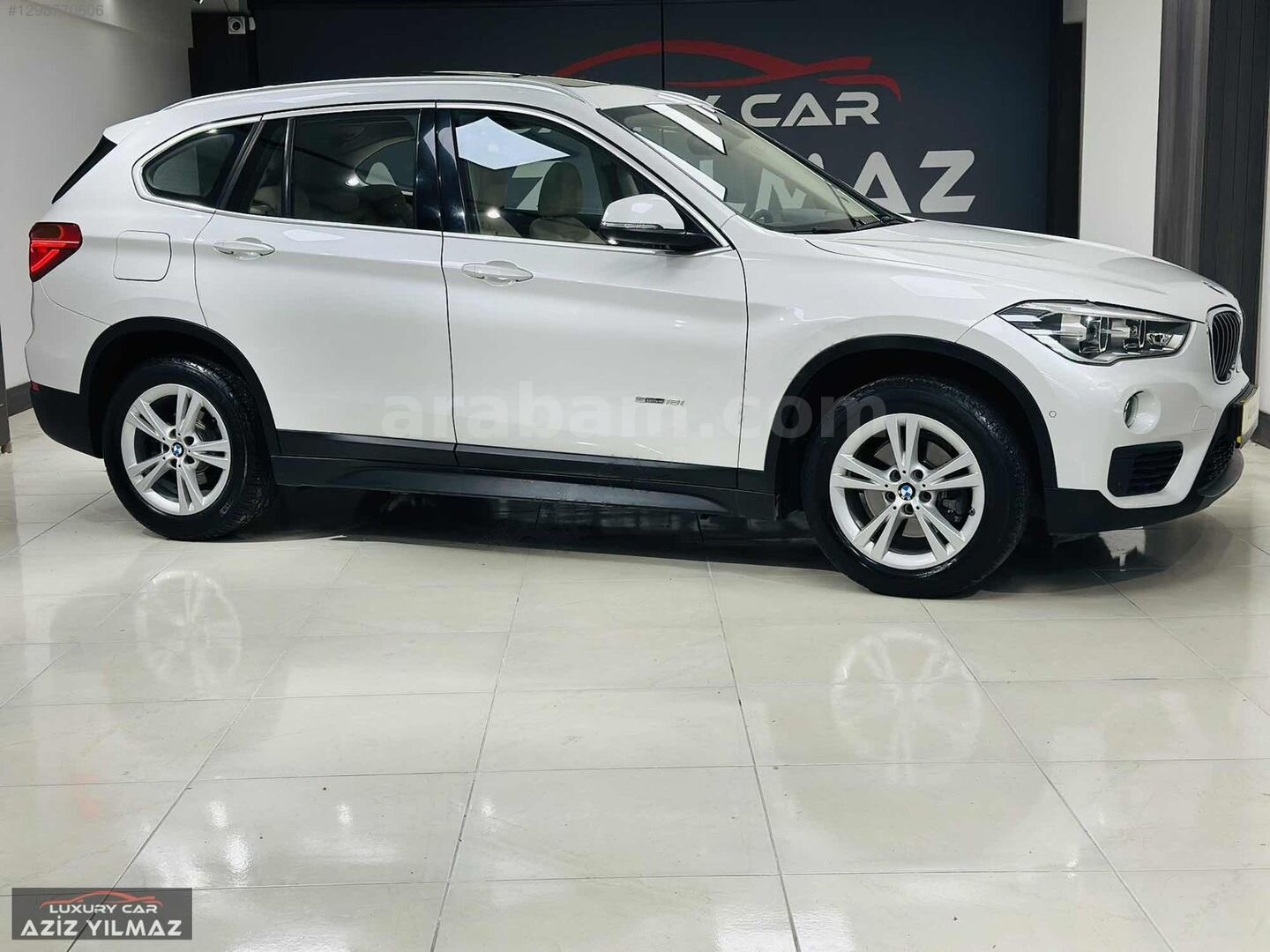 AZİZ YILMAZ'DAN 1.8İ XLİNE BMW TR'DE TEK 35***KM SEDEFLİ BEYAZ 6