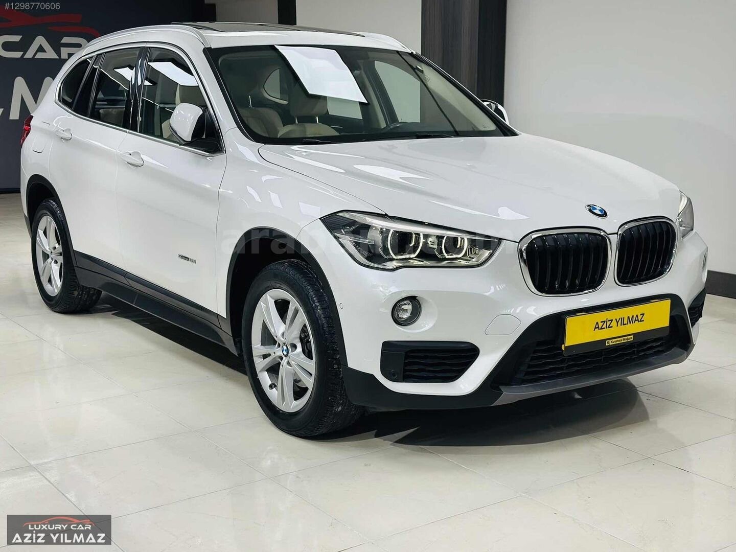 AZİZ YILMAZ'DAN 1.8İ XLİNE BMW TR'DE TEK 35***KM SEDEFLİ BEYAZ 3