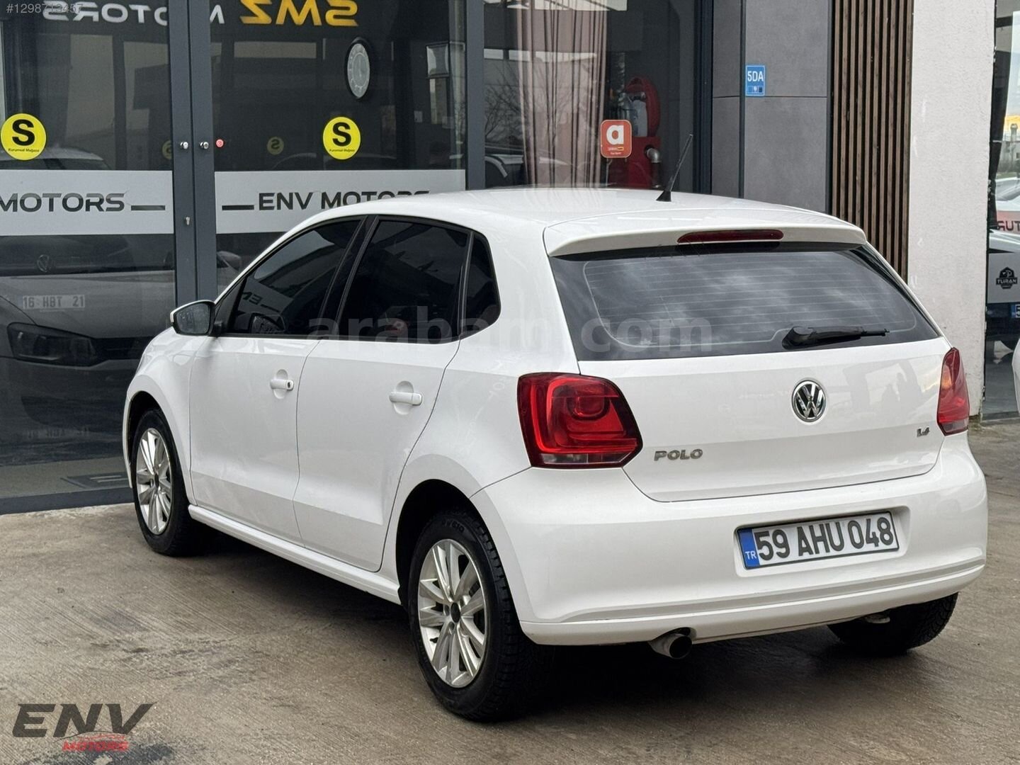 Galeriden Volkswagen Polo 1.4 Comfortline 2012 Model Tekirdağ 167.000 km Beyaz 7