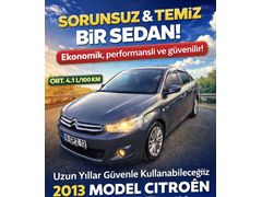 Sahibinden Citroen C-Elysée 1.6 HDi Exclusive 2013 Model 