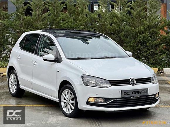 *DC GARAJ*POLO 1.2 TSI BMT LOUNGE/DSG/2015/160.000 KM/CAM TAVAN